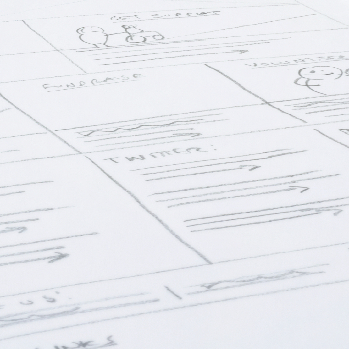 Back Up – wireframe