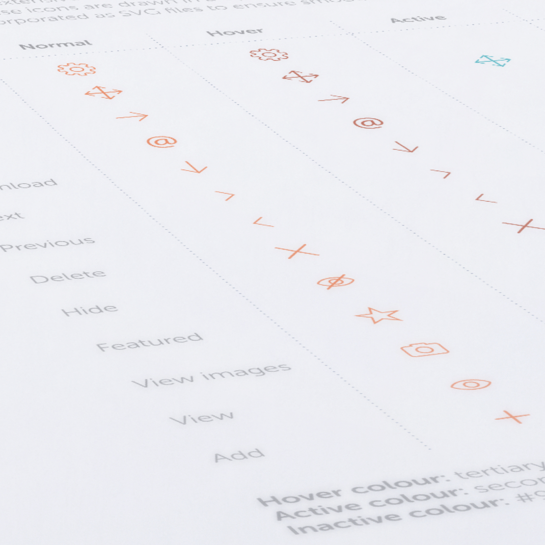 Core Reports – design system