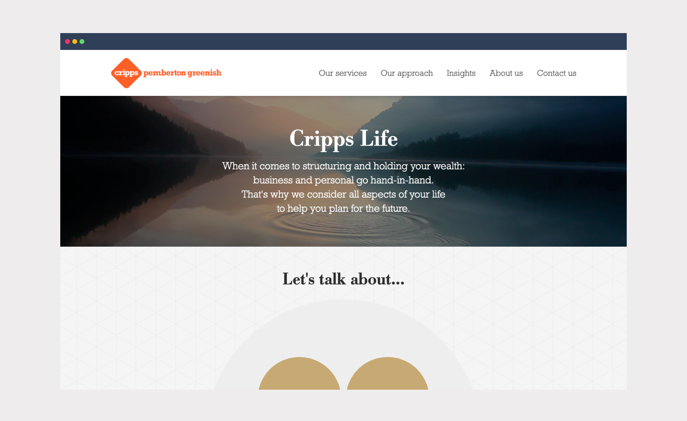 Cripps Pemberton Greenish – Cripps Life website