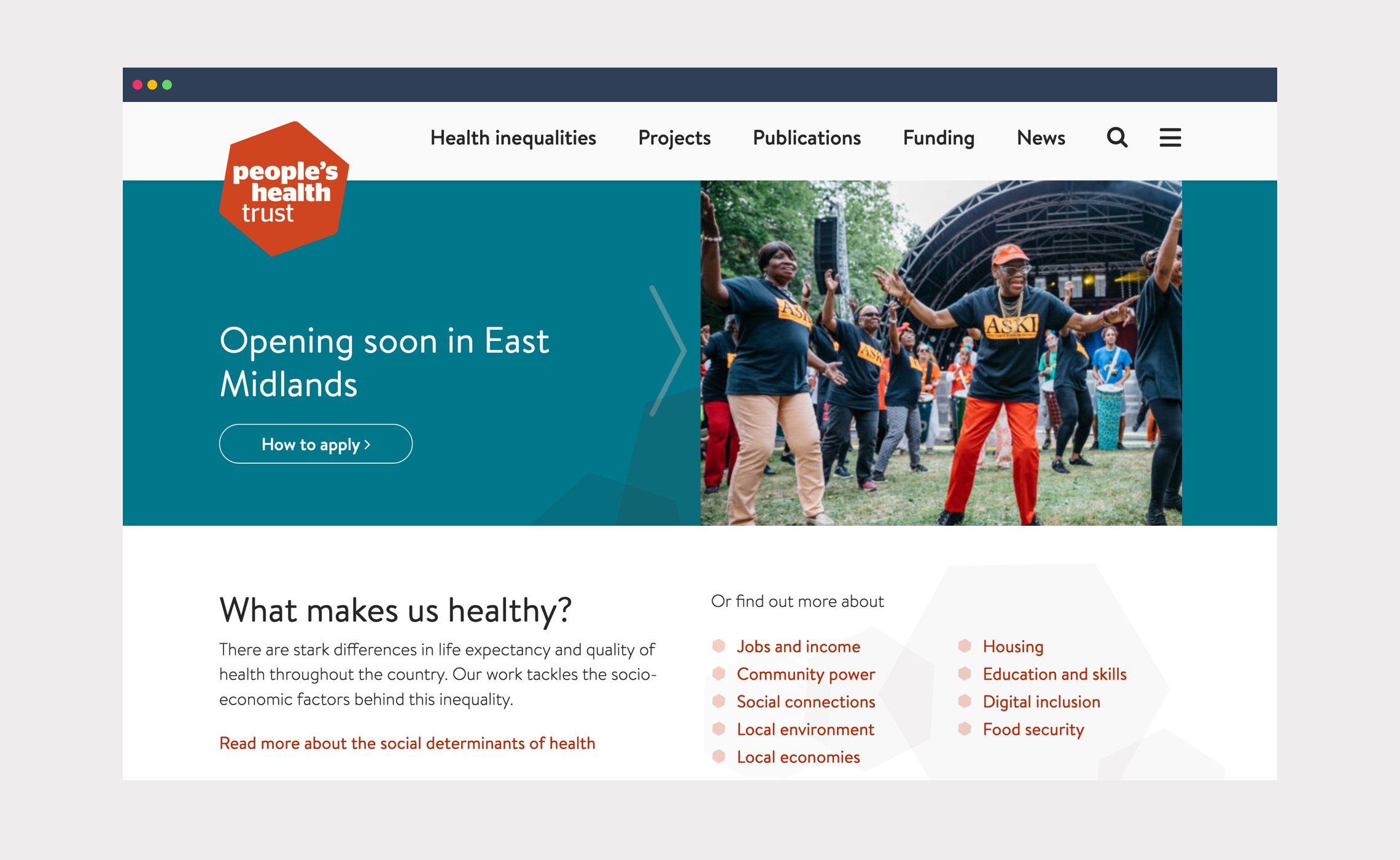 People's Health Trust – website