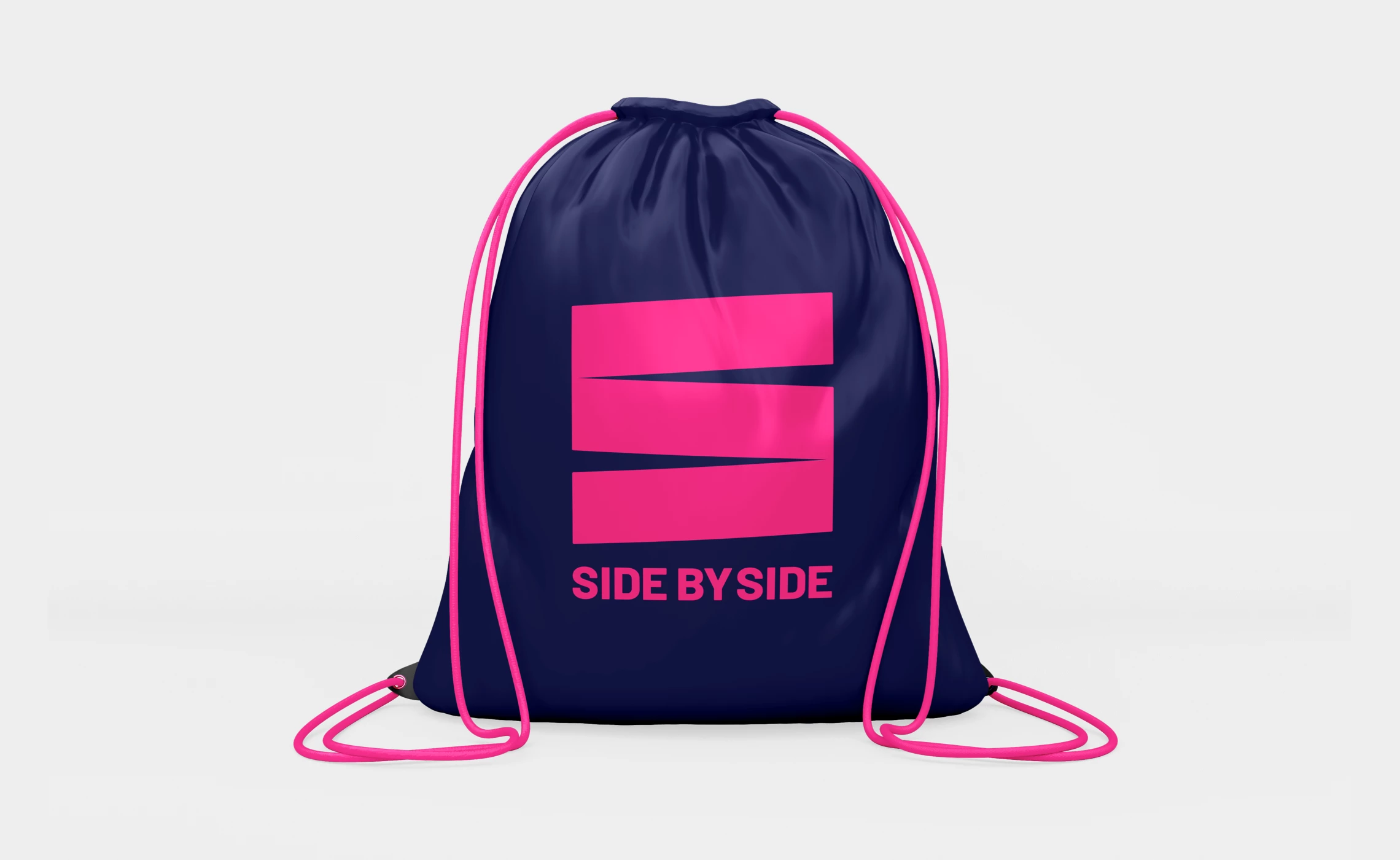 Side By Side – drawstring bag